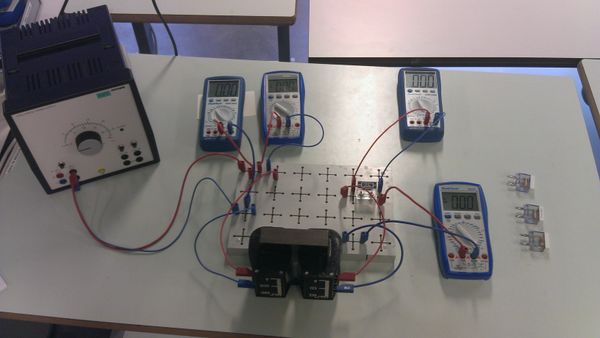 Aufbau Transformator